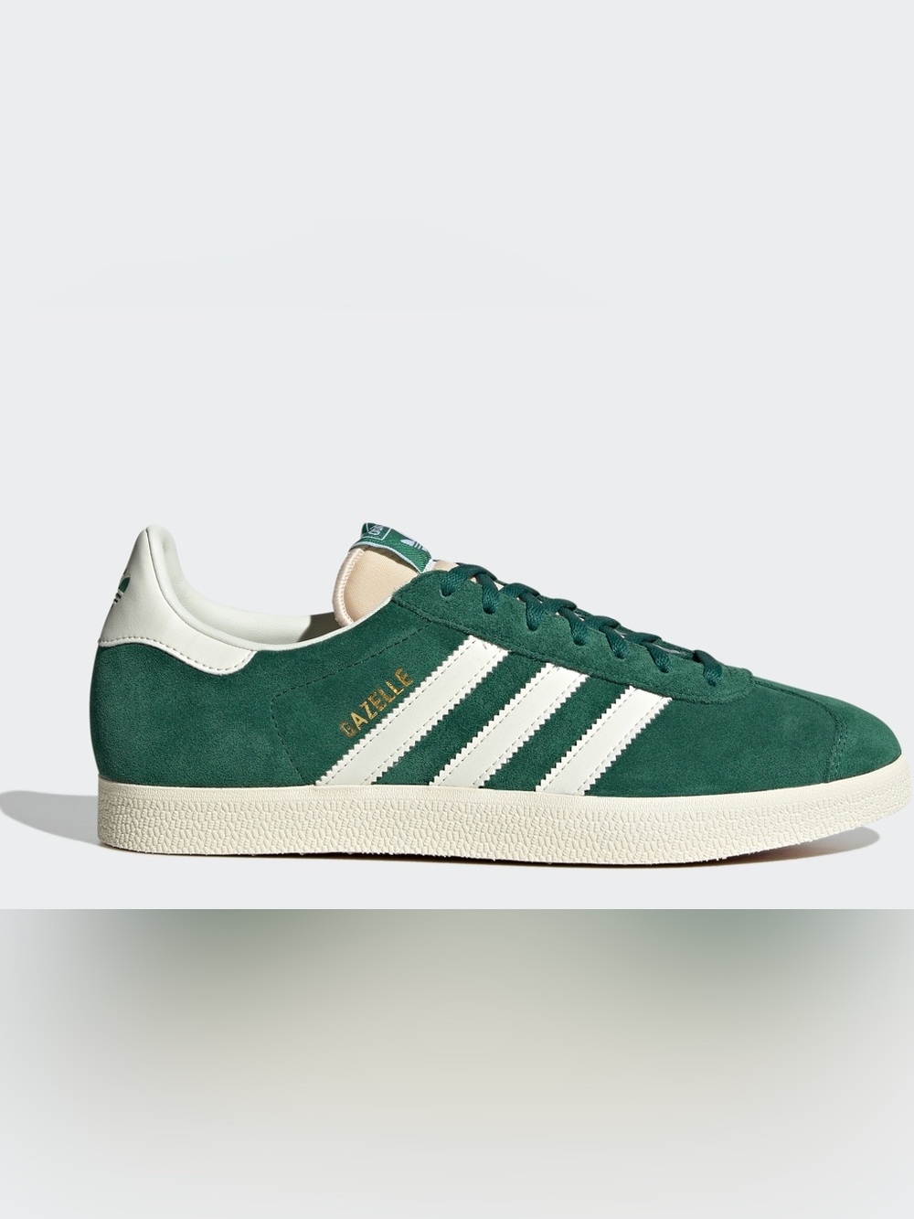 adidas Gazelle Originals Suede Sneakers with White Stripes